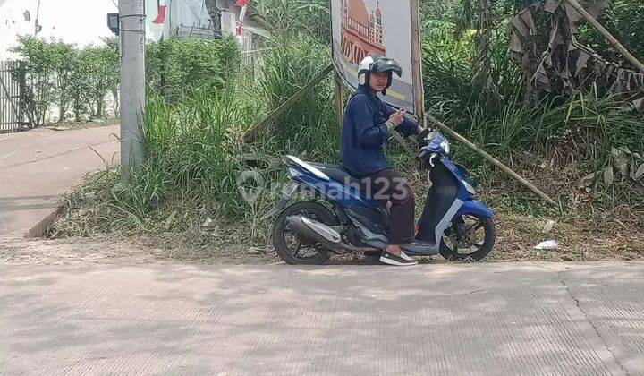 Tanah Hook Pinggir Jalan Raya Di Curug Serang 2
