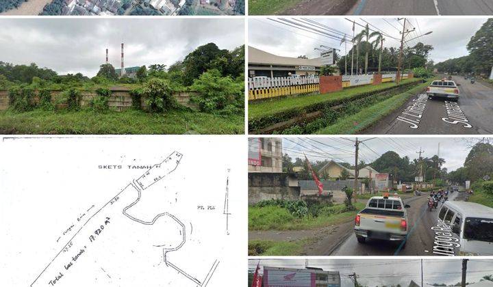 Tanah 1,5 Ha Pinggir Jalan Raya Dekat Pltu Tanjung Enim 1