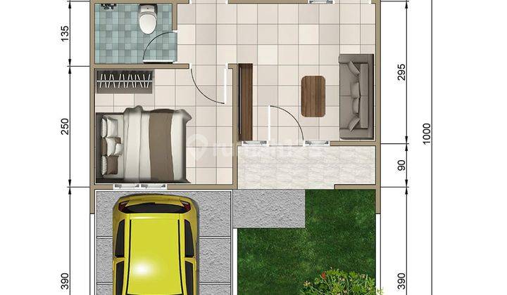 Rumah Mewah Hanya 1 Juta Di Serang Dengan Fasilitas Premium 3