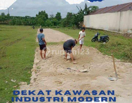 Tanah Kavling Murah Dekat Kawasan Industri Modern Cikande 2