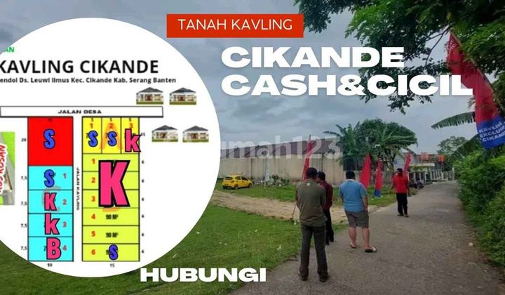 Tanah Kavling Murah Dekat Kawasan Industri Modern Cikande 4