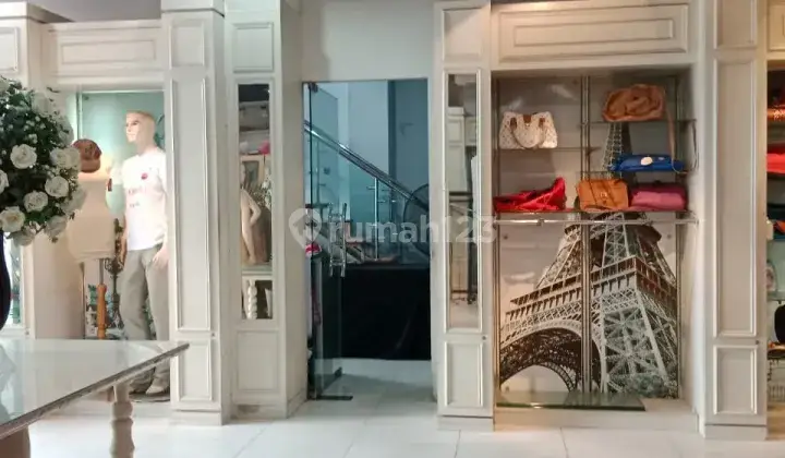 Gedung kantor 3 lantai  strategis mainroad di Buahbatu Bandung kota SHM Bagus 5