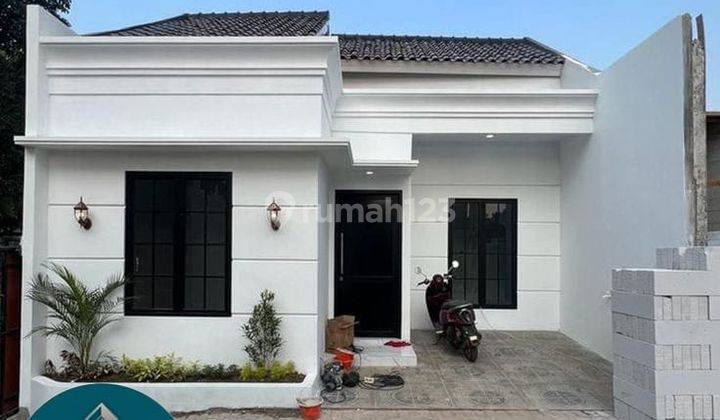 Rumah Minimalis Dengan Gaya American Clasic Dibuahbatu 1