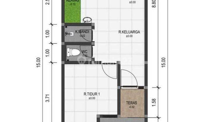 Ready Stock Rumah Tinggal 1 Lantai Di Cisaranten  2