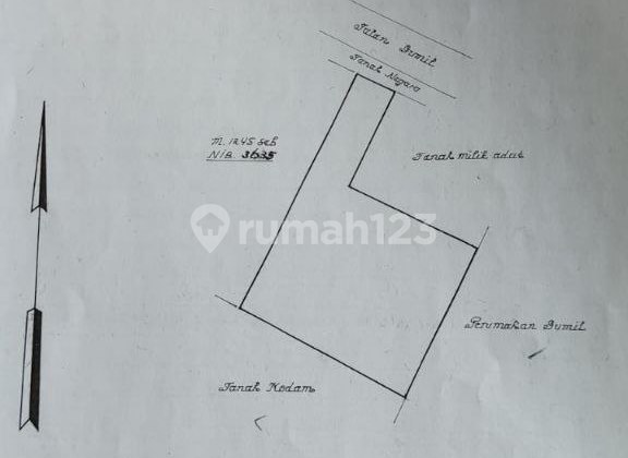Tanah Kavling Siap Bangun Sayap Pasteur Bandung