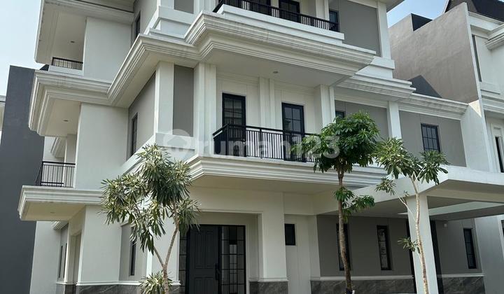 Tinggal 1 Unit & Harga Spesial!! Rumah Hook Premium 3 Lantai + Private Lift di Cluster Sutera Winona By Alam Sutera - Dekat Akses Tol & Binus!!