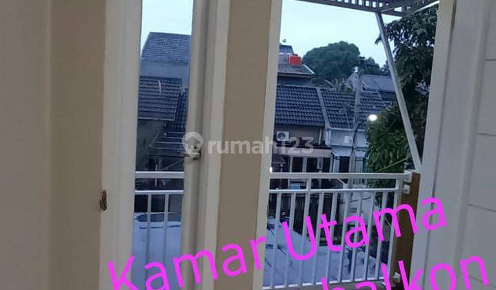 Rumah strategis di Perumahan bintaro galery pondok kacang timur pondok aren tangerang selatan SHM 2 Lantai 2