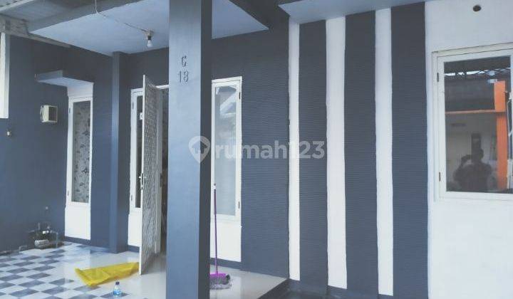 Green mansion residen ngingas Tropodo waru siap huni minimalis row 3 mobil 2