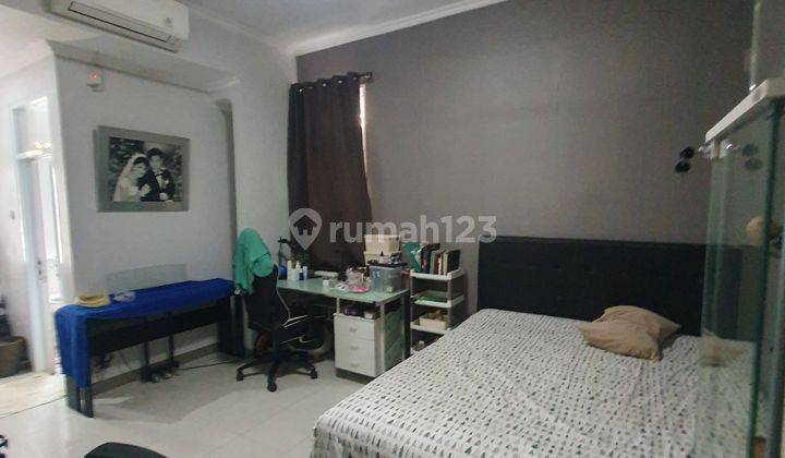 kamar tidur rumah estetik full furnished siap