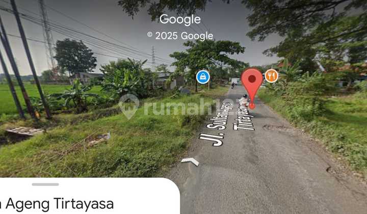 Land Area 1066 m2 Near Cirebon Toll Road With a River in Front