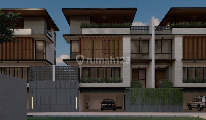 Rumah 4 Lantai Dengan Private Pool di Jakarta Timur Full Furnished 1