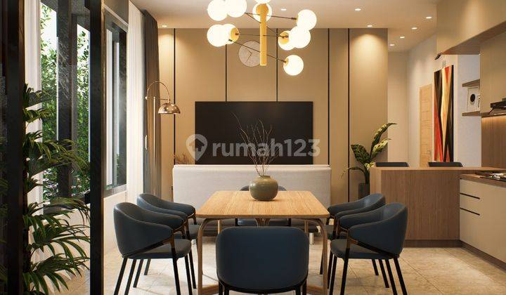 Rumah 4 Lantai Full Furnished di Jakarta Timur  2