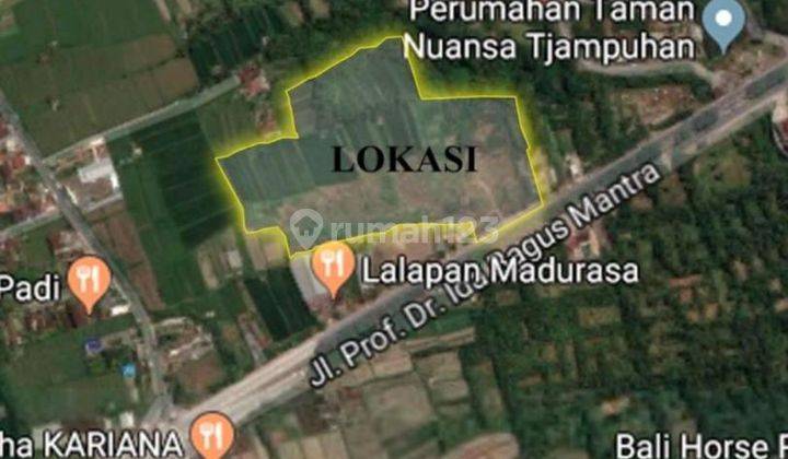 Cheap Strategic Land on Gianyar Main Road 2