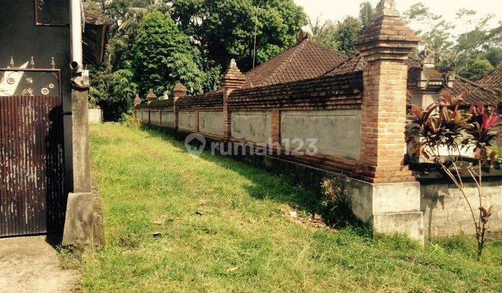Tanah Tebing Dengan Panorama Hutan Dan Sungai di Ubud Bali 2