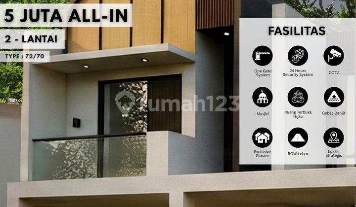Rumah 2 Lantai KPR Tanpa Dp di Katapang 5 Juta All In