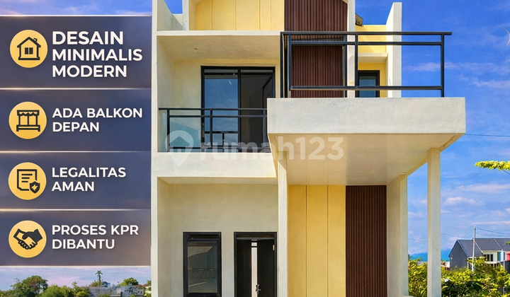 5 Juta All In KPR Tanpa DP Rumah 2 Lantai di Katapang,Proses Dibantu Sampai Acc.