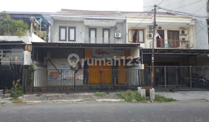 Rumah Usaha Tenggilis Utara, Strategis untuk Usaha Bangunan 2 Lantai