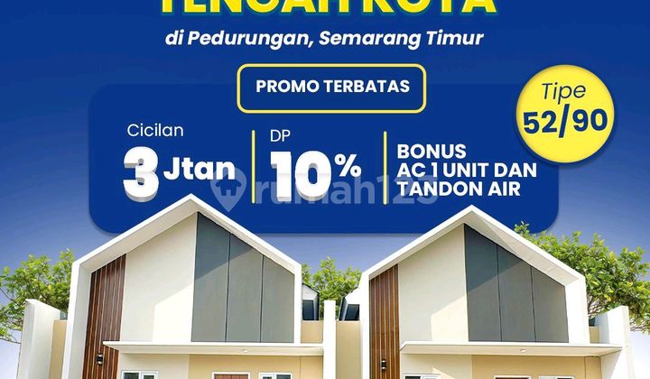 Perumahan Desain Scandinavian Modern Dekat Kampus Amni Green Kirana Tlogobiru 1