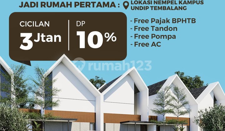 Strategic Housing in Tembalang Near Undip Campus Price Below 1 Billion Griya Tembalang Sejahtera 1