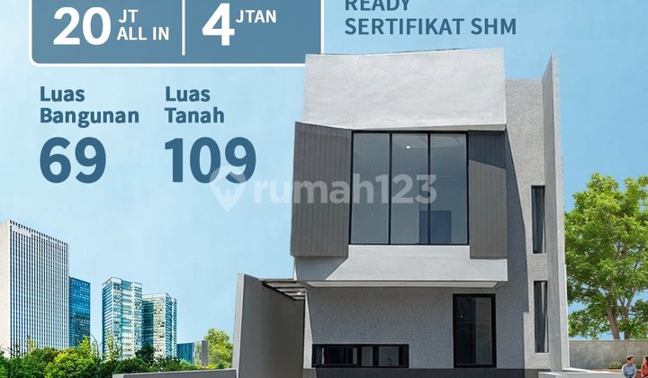 Liman Townhouse Rumah Desain Modern di Semarang Timur 1
