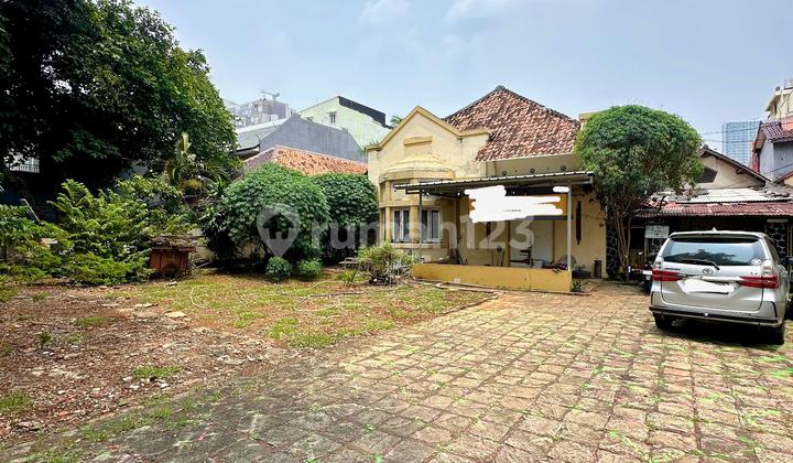 Tanah Komersil Siap Bangun 6 Lantai di Cikini Menteng Jakpus