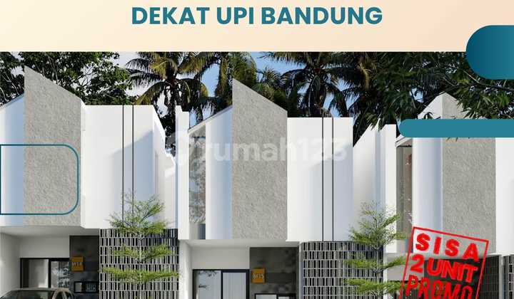 Rumah Murah Bandung 2 Lantai SHM Dekat Setiabudi Upi Gegerkalong