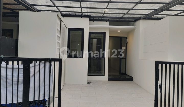 Rumah 1 Lantai Modern Di Cisaranten Kulon Arcamanik Bandung, Shm, Bonus Kolam Mini & Siap Huni