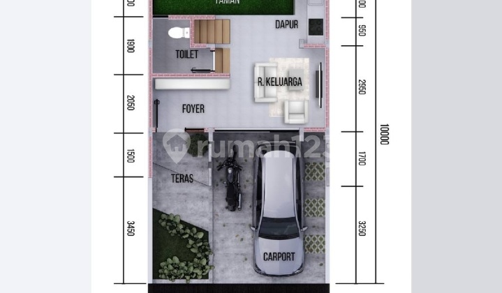 2-Story House with SHM Cheap 600 Million in Bandung, Premium Area Setiabudi North Bandung 2