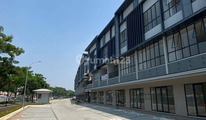 Harga Sewa Termurah  Ruko Baru 3 Lantai Greenwich Hadap Jalan Raya 3 Lantai 2