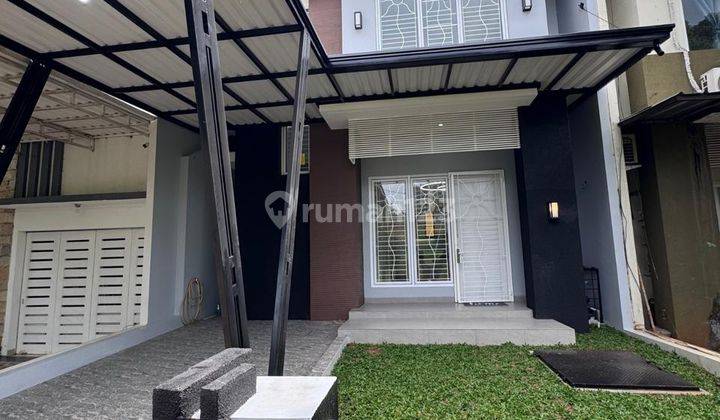 Rumah Cantik Siap Huni Sudah Renovasi Delatinos Bsd Luas Tanah : 112 Luas Bangunan 90kt 3 Km 2 Bangunan 2 Lantaikitchen Dan Lampu Hias  1