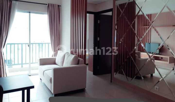 Cheapest Apartment Saveria BSD View with Swimming Pool, Highly Strategic Location Near Aeon Mall BSD, The Breeze, ICE, Prasmul University, Atmajaya, Close to Cisauk Train Station, Near BSD Tower South Toll Gate, Area 49.85m², 2 Bedrooms, 1 Bathroom >>View S 2