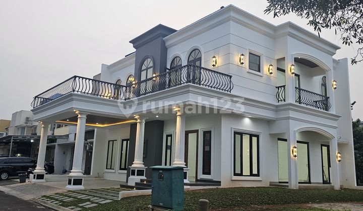 Brand New House At B S D .. Design Klasik Cakep Lokasi Terbaik Siap Huni Luas Tanah 232 Luas Bangunan 378 Terdapat 4+1 Kamar Tidur
