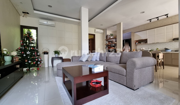 Cluster Mayfield Greenwich Park BSD Ready to Occupy, Neatly Arranged, Land 160m (8x20), Building Renovated ±200m, 3+1 Bedrooms, 2+1 Bathrooms >>1 Powder Room, Fish Pond, Rooftop, SHM, Nathalia Gading Pro BSD 082114393820 2