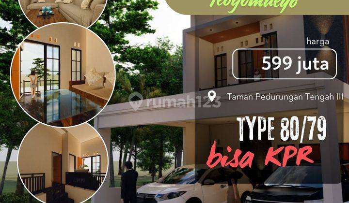 harga promo rumah murah 2 lantai di kota semarang 1