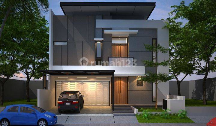 Rumah 2 Lantai Di Candi Golf Semarang Atas Dijual 1