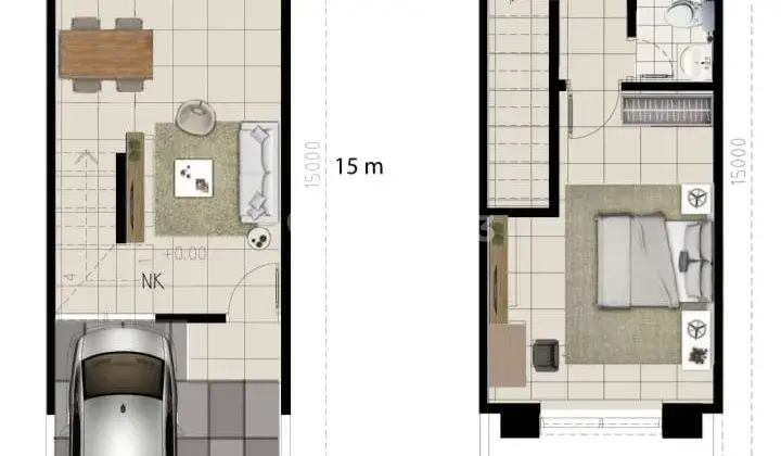 DI JUAL RUMAH CLUSTER MINIMALIS DI JAKARTA BARAT 4