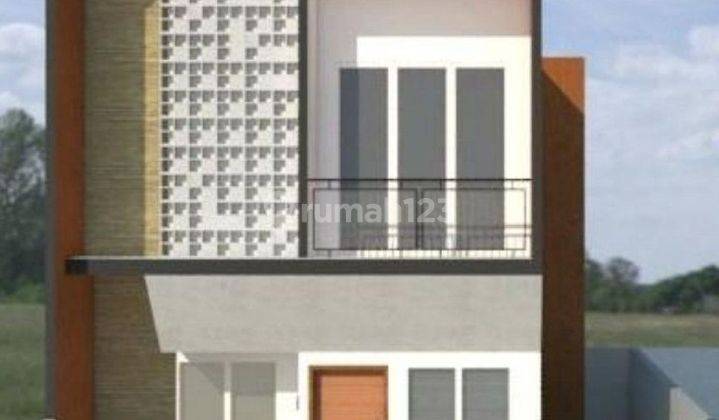 Rumah minimalis moden 2 lantai di ujung Jakarta Barat 1