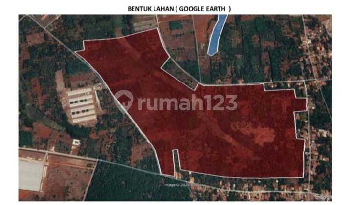 Dijual Tanah Padat di Desa Caracas, Sebrang Eiger Werehouse