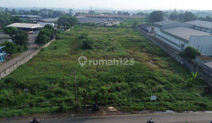 Dijual Tanah Peruntukan Industri dan Pergudangan Citereup Bogor 1