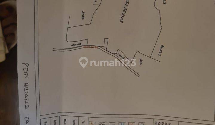 Dijual Tanah Potensial Prospek 4,5ha, Jl Tegalwaru Ciampea Bogor.  2