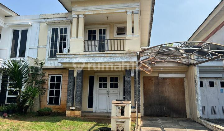 Dijual Rumah Hitung Tanah Saja di Modernland Tangerang kota