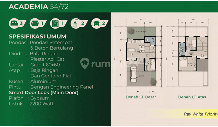 The Ayase Kemang Bogor Tipe Academia 2