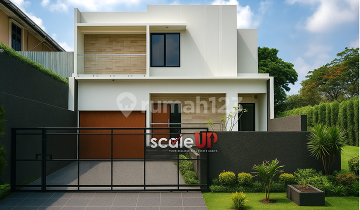 FOR SALE! AWESOME NEW HOUSE! Modern Minimalist SHM In Setiabudi Regency, North Bandung 2