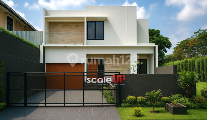 FOR SALE NEW MODERN MINIMALIST COOL HOUSE IN SETIABUDI REGENCY