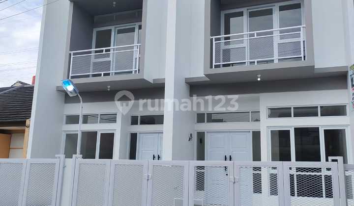 FOR SALE NEW 2-STORY SCANDINAVIAN STYLE HOUSE IN CISARANTEN ARCAMANIK, BANDUNG CITY