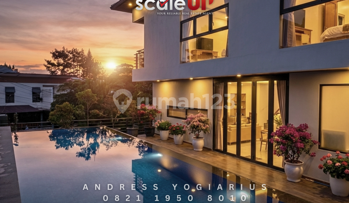 Harga Terbaik! Rumah Villa Tropis Furnished & Kolam Renang di Setiabudi Regency Bandung Utara Harga Terbaik! Rumah Villa Tropis Furnished & Kolam Renang di Setiabudi Regency Bandung Utara