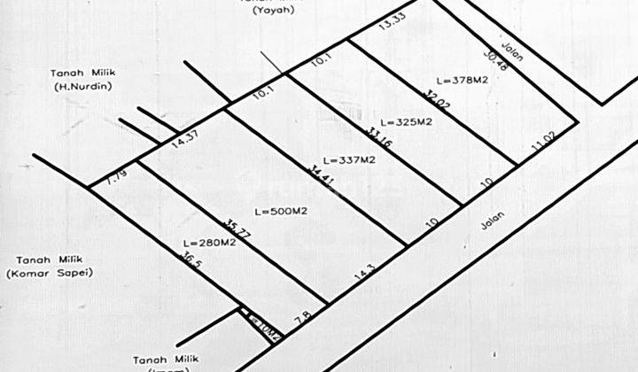 Tanah Murah Harga Di Bawah Pasar Di Jl.ligar Bandung Utara 2
