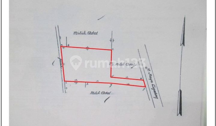 Dijual Tanah Di Cigadung Raya Barat Kota Bandung