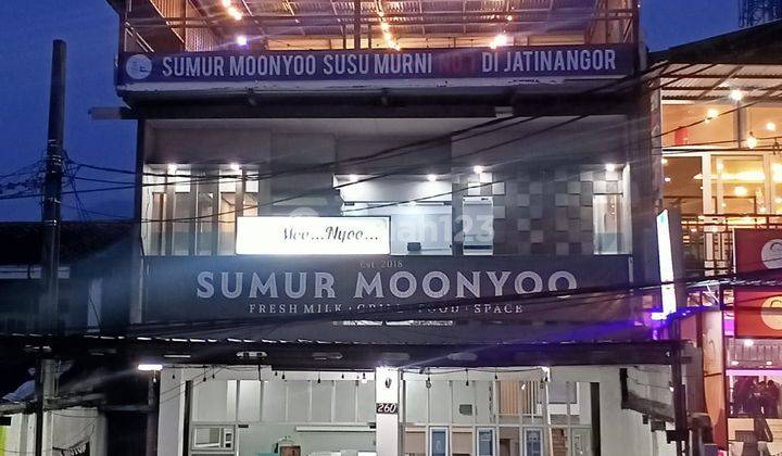 DIJUAL RESTO AKTIF BESERTA KOST STRATEGIS DI JALAN RAYA JATINANGOR