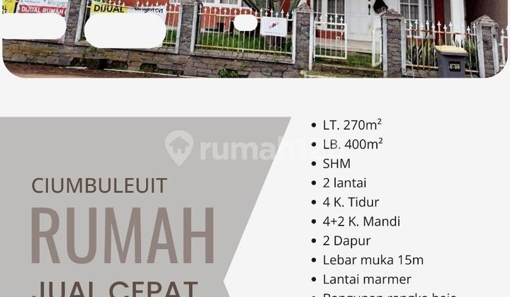 Dijual Rumah Murah Di Dekat Kampus Unpar Ciumbuleuit 2